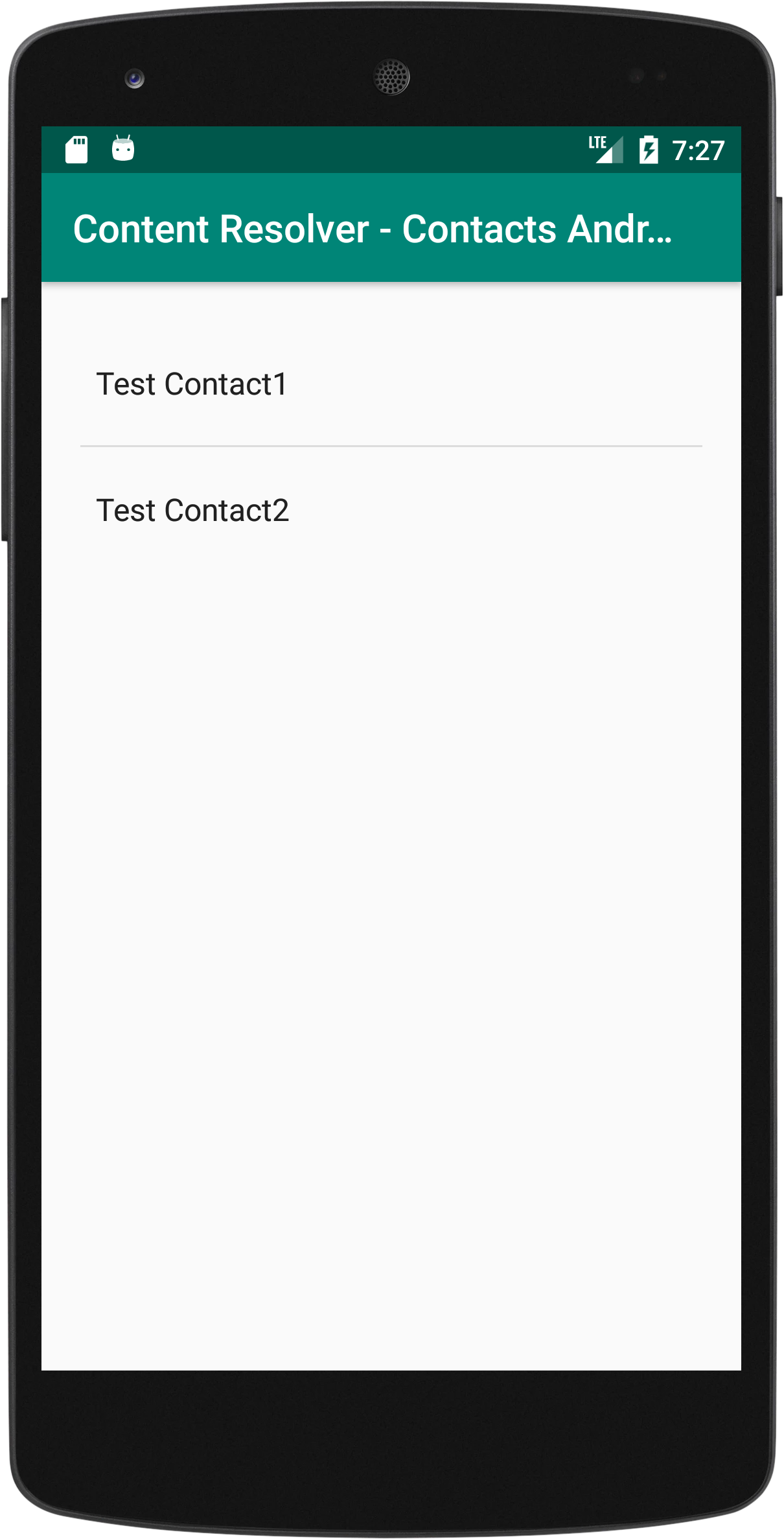 Contacts Android