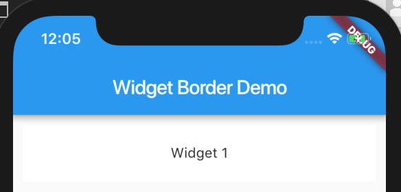 Widget 1